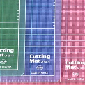 (청색) A4 깔판 책상매트 책상고무판 커팅매트 데스크매트 컷팅매트 고무판