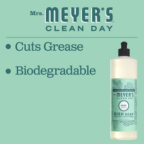 미국직배송/미세스메이어스 주방세정제 민트향 Mrs. Meyer's Liquid Dish Soap-mint향 [473ml]