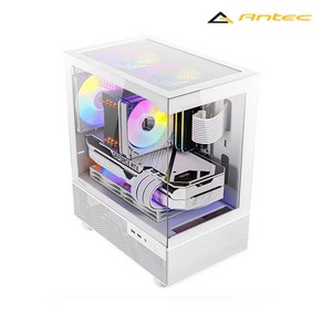 안텍 Antec CX200M RGB ELITE PC케이스 (화이트), 1개