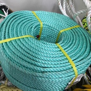 신한로프 PP ROPE 청녹색 라임색 10mm*200m 10mm*10m 절단로프 판매