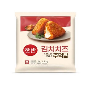 햇반쿡반 노릇노릇 구운 김치치즈 주먹밥 500g, 100g, 12개