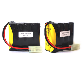 PORESO 9.6V AA 600mAh (2X4) 스몰타미야 니켈수소 Ni-MH 수신기 몬스터 트럭 RC 오프로드 RC카 배터리 탱크 RC카 건전지 충전지 충전팩 배터리팩, 2) 스몰타미야컨넥터(사각적), 1개