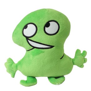 Bfdi 봉제 인형 강아지 장난감 드림 아일랜드 만화 식물 잎이 많은 불 같은 동전, 15-30cm 23, 1개