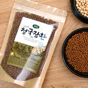 구뜨밀 고소한 청국장환 300g (100% 국산콩 대두로 만든 청국환), 1개