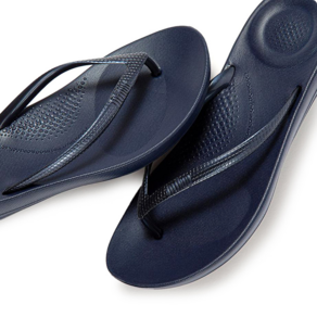 [국내매장정품] 핏플랍 FITFLOP 아이쿠션 에고노믹 쪼리 미드나잇네이비 E54-399 Midnight Navy