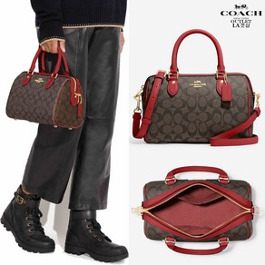 코치 New 로완 사첼 시그니처 CH280 Rowan Satchel In Signature