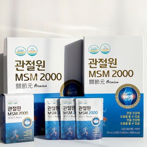 락토테미 관절원 MSM 2000 관절건강 연골건강 식약처 최대함량, 70ml, 90개