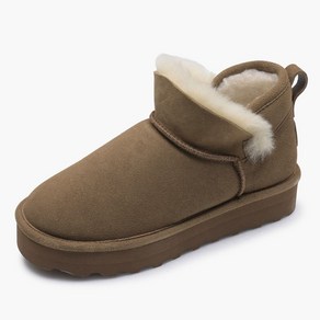 베어파우(BEARPAW) CAMERON 통굽 양털 숏부츠 K2747002PD-W