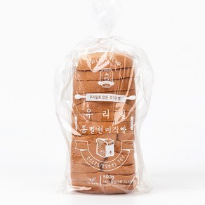 위밀 우리밀 통밀 현미식빵 우리밀, 1개, 500g