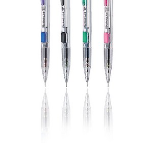 펜텔 pentel 테크닉클릭 샤프 0.5mm PD-105T/C, PD105T-검정