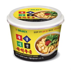 우불식당 즉석우동, 221.5g, 12개