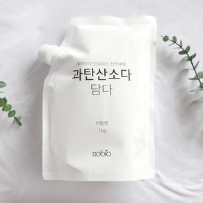 [2+1] 과탄산소다 마개있는 리필 1kg 흰빨래 표백 살균 세탁조청소 100%국산, 3세트