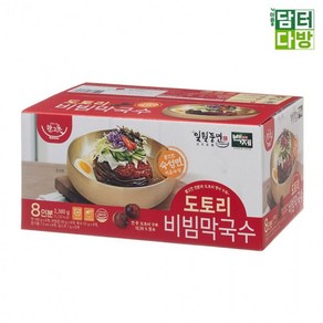 백제 도토리 비빔막국수 297.5g x 8입 x 2, 1, 1