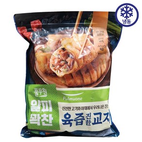 풀무원 얄피꽉찬 육즙진한 교자 만두 1320g 1개, 1.32kg