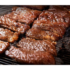 마포 끄티집 왕돼지구이 1.2kg+1.2kg (총2.4kg) 칼집 노포양념구이 돼지갈비 맛 돼지왕구이 술안주 캠핑음식, 1.2kg, 2개