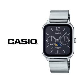 카시오 CASIO 문페이즈 스퀘어 남성 사각 메탈 손목시계 MTP-M305D-1A