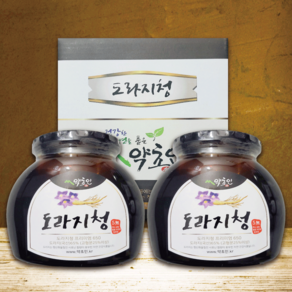 약초인 은행도라지청 650g 국산도라지 국산은행 무설탕, 2개, 1개입