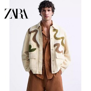 자라옴므 남성 가을 2024 봄버 재킷 ZARA