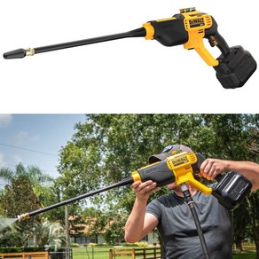 디월트 무선 고압 세척기 DEWALT DCPW550B Powe Cleane 배터리별도, 1개