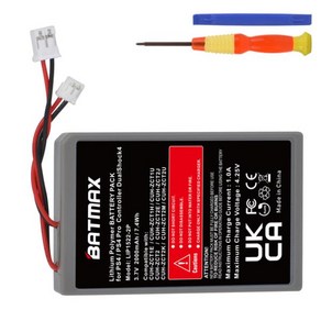 소니 호환배터리 호환 Sony PS4 Po 슬림 Po용 배터리 2000mAh Dual쇼크4 V1 V2 KCR1410 LIP1522 CUH-ZCT1E 무선 컨트롤러 CUH-ZCT, [04] 1 Battey, 04 1 Battey