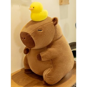 카피바라 인형 쥐인형 감성 특이한 설치류 귀여운, 병아리 카피, 40cm, 1개