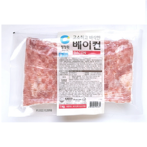 청정원 고소하고바삭한 베이컨 1kg, 8개