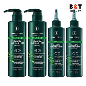 더마클라센 헤드스파 탈모완화 샴푸 500ml x2 + 트리트먼트 250ml x2, 1개, 상세페이지 참조