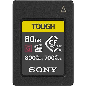 소니 CFexpess Type A 메모리 카드 CEA-G80T TOUGH 80GB, 1개