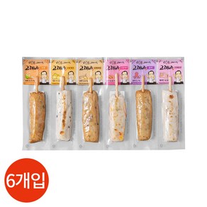 고래사 어묵 고래바 실속세트 65g, 6개