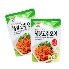 일미농수산 일가집 청량고추오이, 250g, 6개