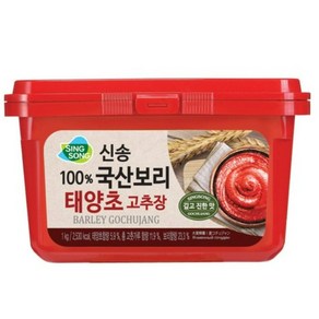 신송 100%국산보리 태양초 고추장, 1kg, 1개