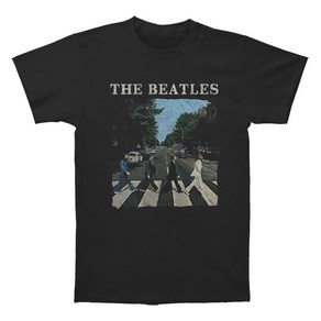 ROCKPANDA The Beatles Packaged Abbey Road & Logo Boys 반팔티