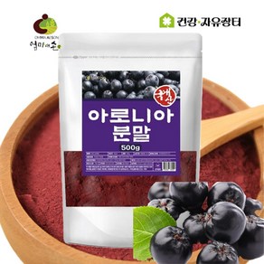 국내산 아로니아분말 아로니아가루 초크베리 킹스베리, 1개, 500g