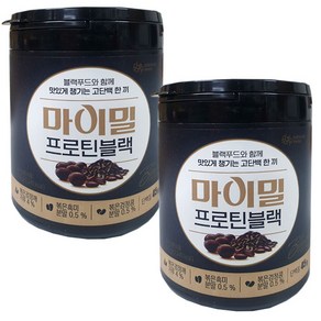 대상웰라이프 마이밀 프로틴블랙분말 315g 2통, 2개