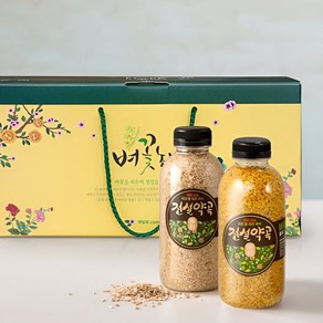 (선물세트) 전설약곡 벼꽃농부 450g 5종 세트(현미 홍국쌀 강황쌀 찹쌀 혼합15곡), 1개