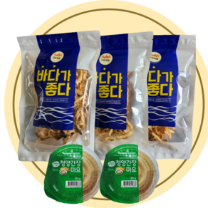 바사삭 구운먹태 50g + 소스30g 오븐먹태 구운황태 업소용먹태 바삭한먹태 주전부리 먹태스넥