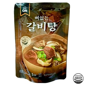 초원식품 정성온 갈비탕, 600g, 1개