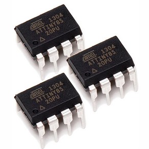 아두이노 미니 Atmel ATtiny85 ATTINY85-20PU DIP 마이크로컨트롤러 SPI I2C 통신 0.1%의 비밀, 1개