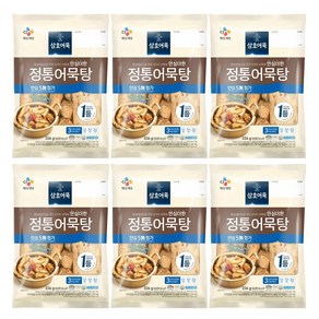 CJ 삼호 정통어묵탕 336g x6개, 6개