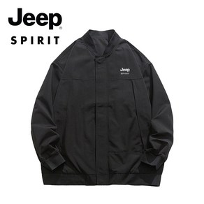 JEEP SPIRIT 남성 오버핏 항공 점퍼 야구 잠바 재킷 바람막이 봄 가을 패션 JPHJ01A9269