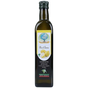 [OLIO BOVA] 엑스트라버진 올리브오일 (베르가못 레몬 양파 칠리페퍼 함유), 레몬오일, 1개, 500ml