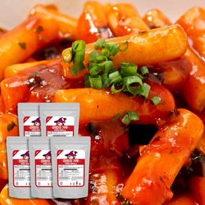 마법의가루 떡볶이 소스 분말 가루 매운맛, 100g, 5개