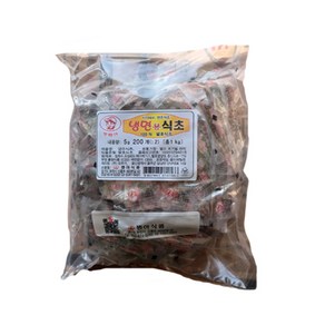 범아 뽀빠이 일회용식초 5gx200개, 1kg, 1개