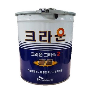 ZIC CROWN GREASE NO2 15KG, 1개, 지크 크라운그리스 2 _15KG