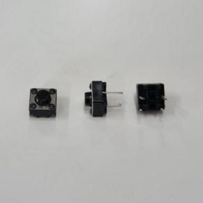 6x6x4.3mm 5mm 마이크로 2핀 택트스위치 2p 아두이노 기판수리, 1개