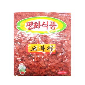 평화식품 오복채, 4kg, 4개