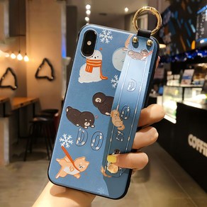 에르모사 갤럭시 노트20 노트20울트라 케이스 GALAXY PHONE CASE 펫 일러스트 스트랩 케이스