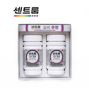 국내배송 25년 설 선물 센트룸 실버 멀티비타민 세트112정 x 2병 우먼, 2개, 단품