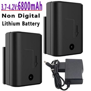 레벨기 100% 충전식 고출력 배터리 레이저 레벨 360 빌딩 도구 3D 12 라인 강력한 녹색 6800mah, [03] 1battey, 1개