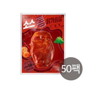 [랭킹닭컴] 맛있닭 소스 통 닭가슴살 짬뽕, 100g, 50개, 100g